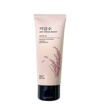 The Face Shop Rice Water Bright Foaming Cleanser - Distacart