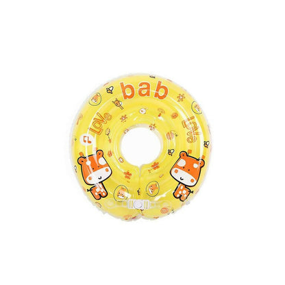 Safe-O-Kid Inflatable Swimming Floating Tube for kids- Yellow - Distacart