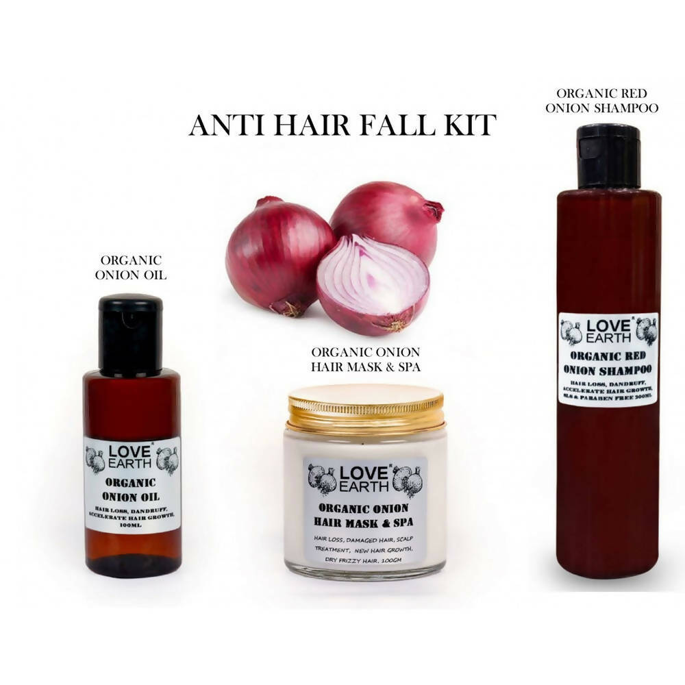 Love Earth Anti Hairfall Kit - Distacart