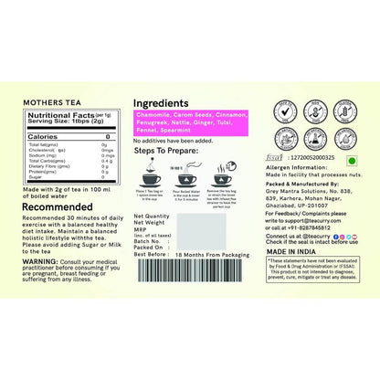 Teacurry Mothers Tea Bags - Distacart