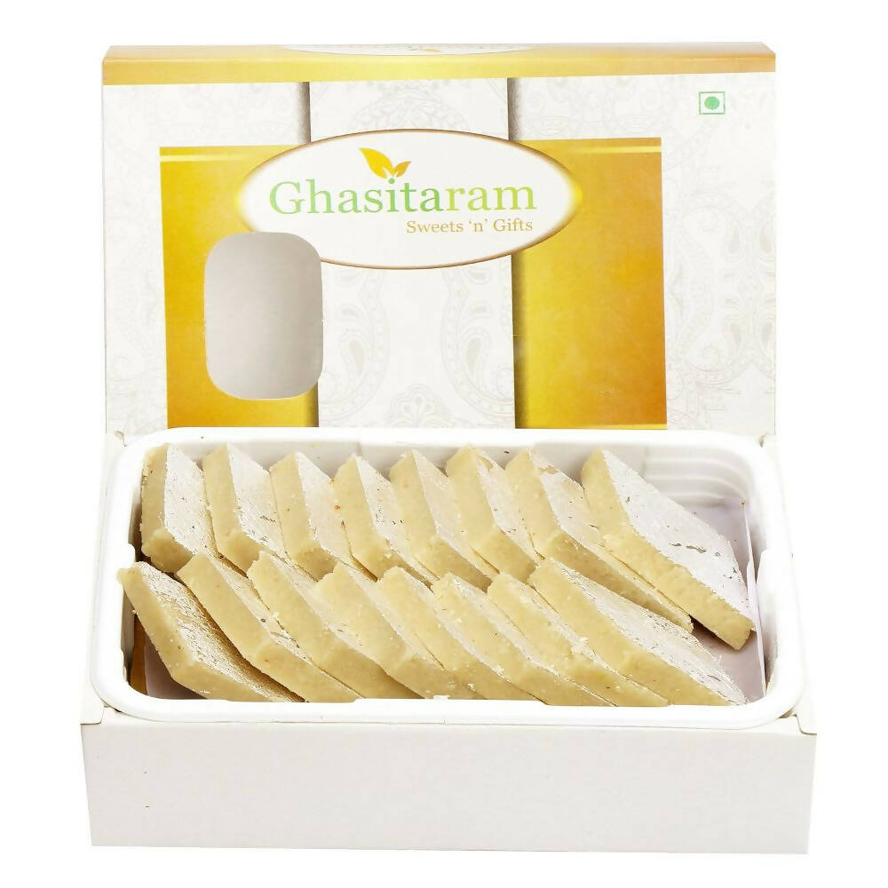 Ghasitaram Sugarfree Strawberry Katlis Sweet Box - Distacart