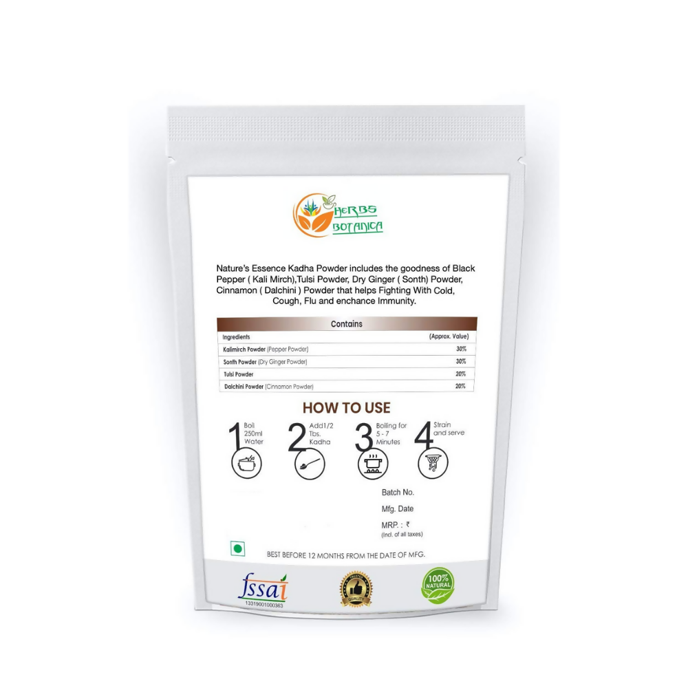 Herbs Botanica Kwath Powder - Distacart