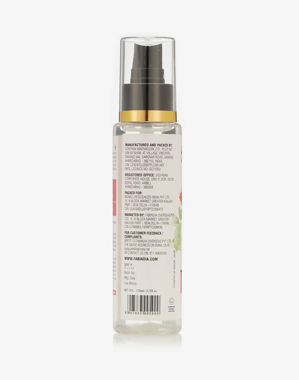 Fabessentials Damask Rose Water - Distacart