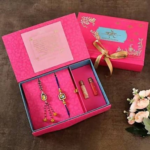 Bhaiya Bhabhi Luxury Rakhi Set