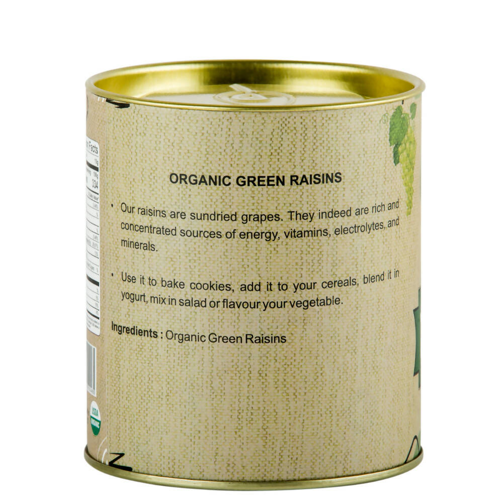 Praakritik Organic Green Raisins - Distacart