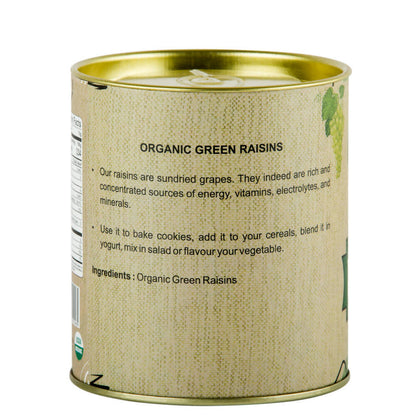 Praakritik Organic Green Raisins - Distacart