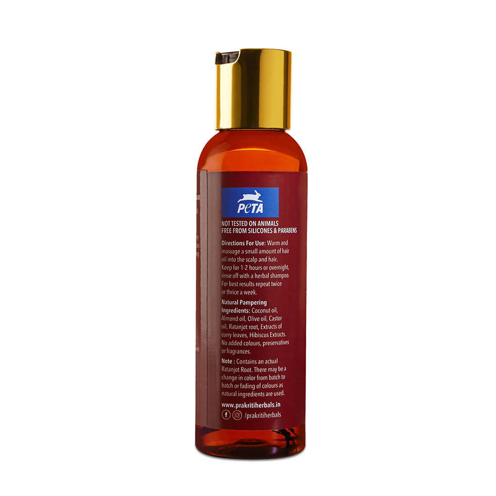 Prakriti Herbals Hairfall Control Ratanjot Curry Leaf Hair Oil