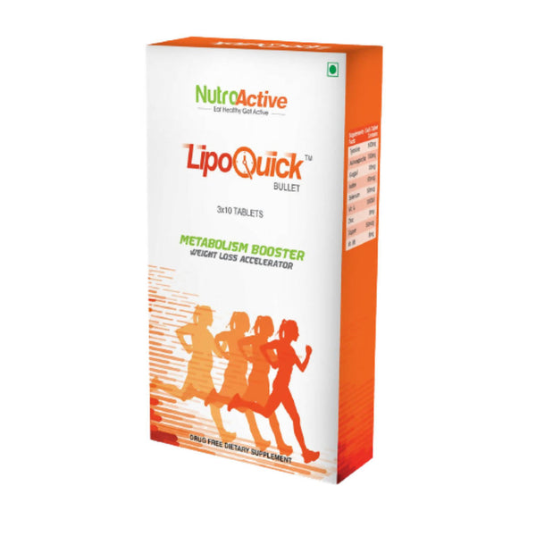 Nutroactive Lipoquick Metabolism Booster Tablets