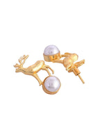 Thumbnail for VOJ Women Gold Color stainless steel Earrings - Distacart