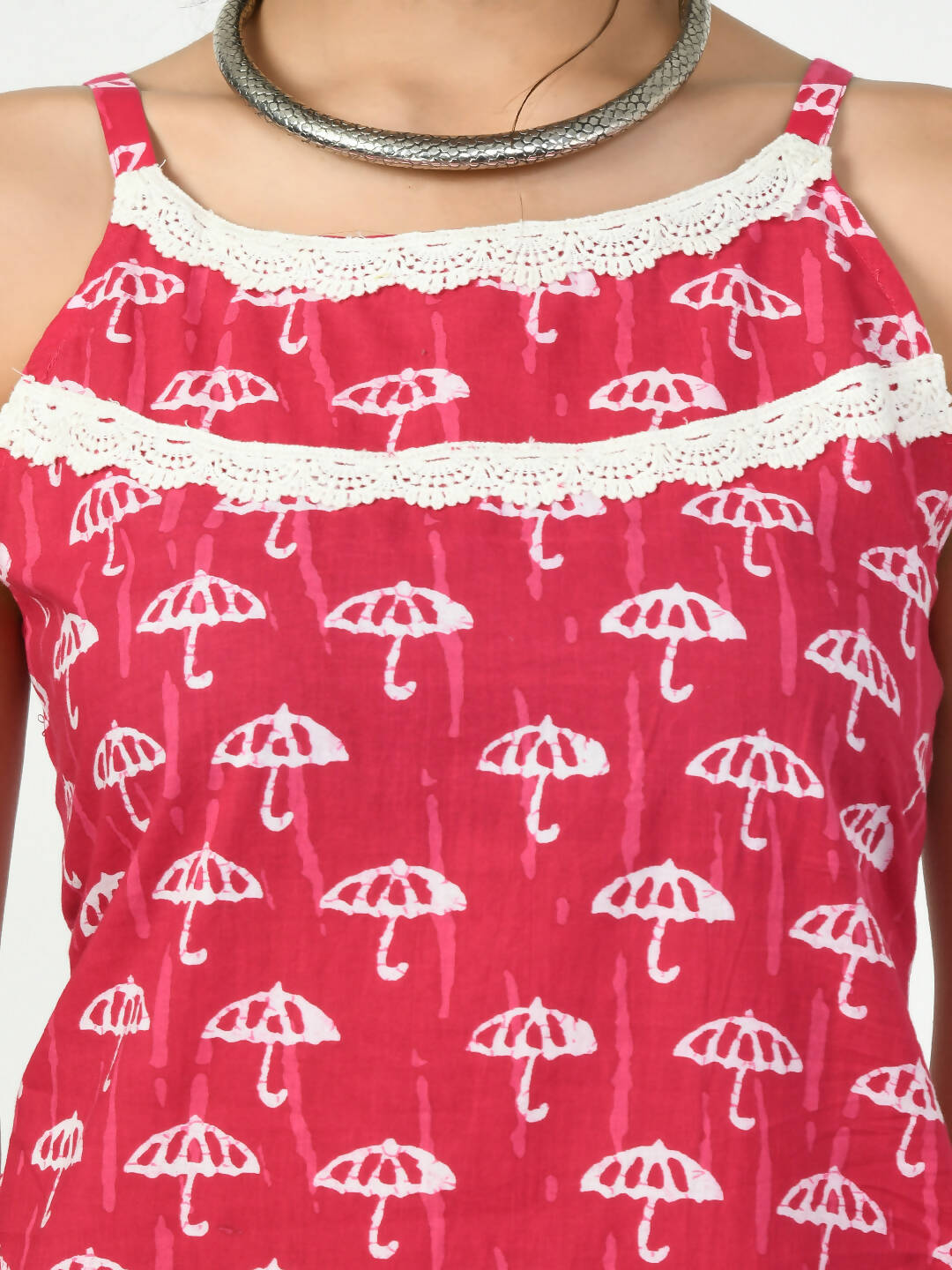 Myshka Women's Pink Printed Kurta With Trouser - Distacart