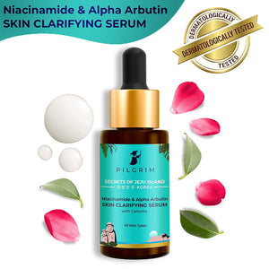 Pilgrim Niacinamide & Alpha Arbutin Skin Clarifying Serum