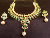 Thumbnail for Uncuts & Emeralds Bridal Jewelry Set