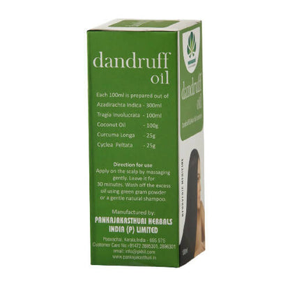 Pankajakasthuri Dandruff Oil - Distacart