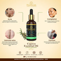 Thumbnail for Tamas Pure Ayurveda 100% Natural Cypress Essential Oil - Distacart