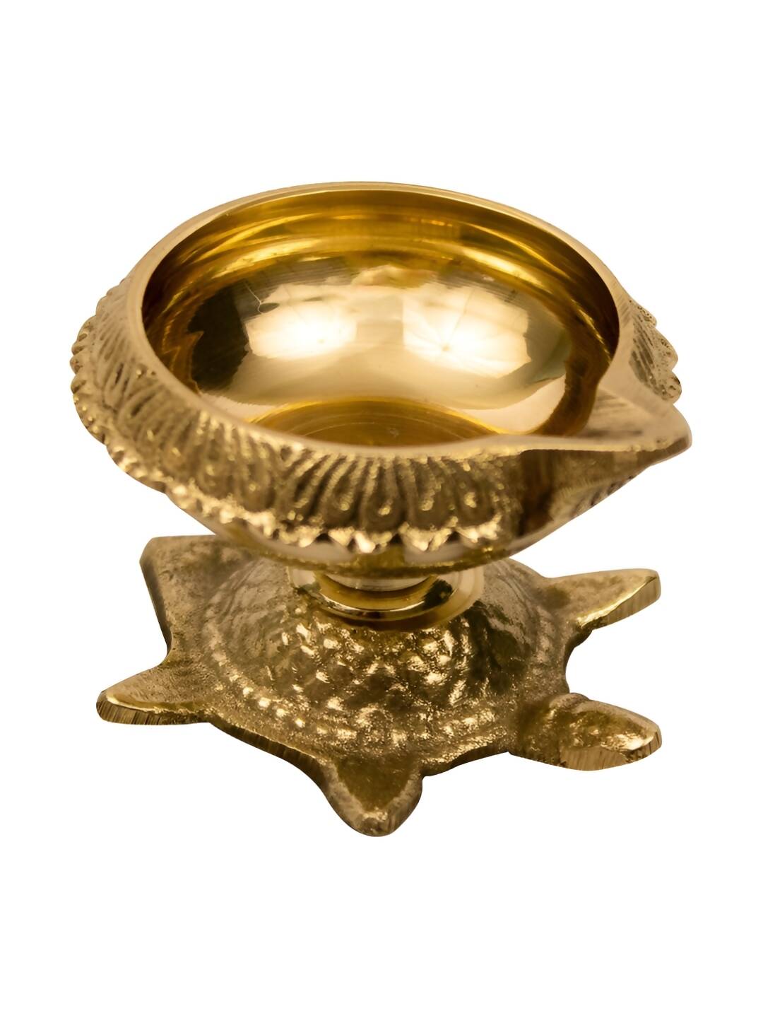 Spillbox Gold Toned Vasthu Deep Pooja Essentials - Distacart