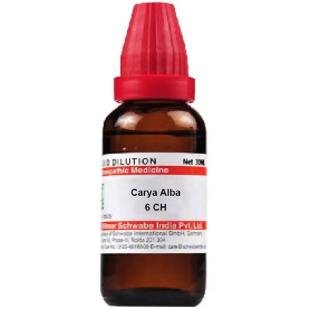 Dr. Willmar Schwabe India Carya Alba Dilution