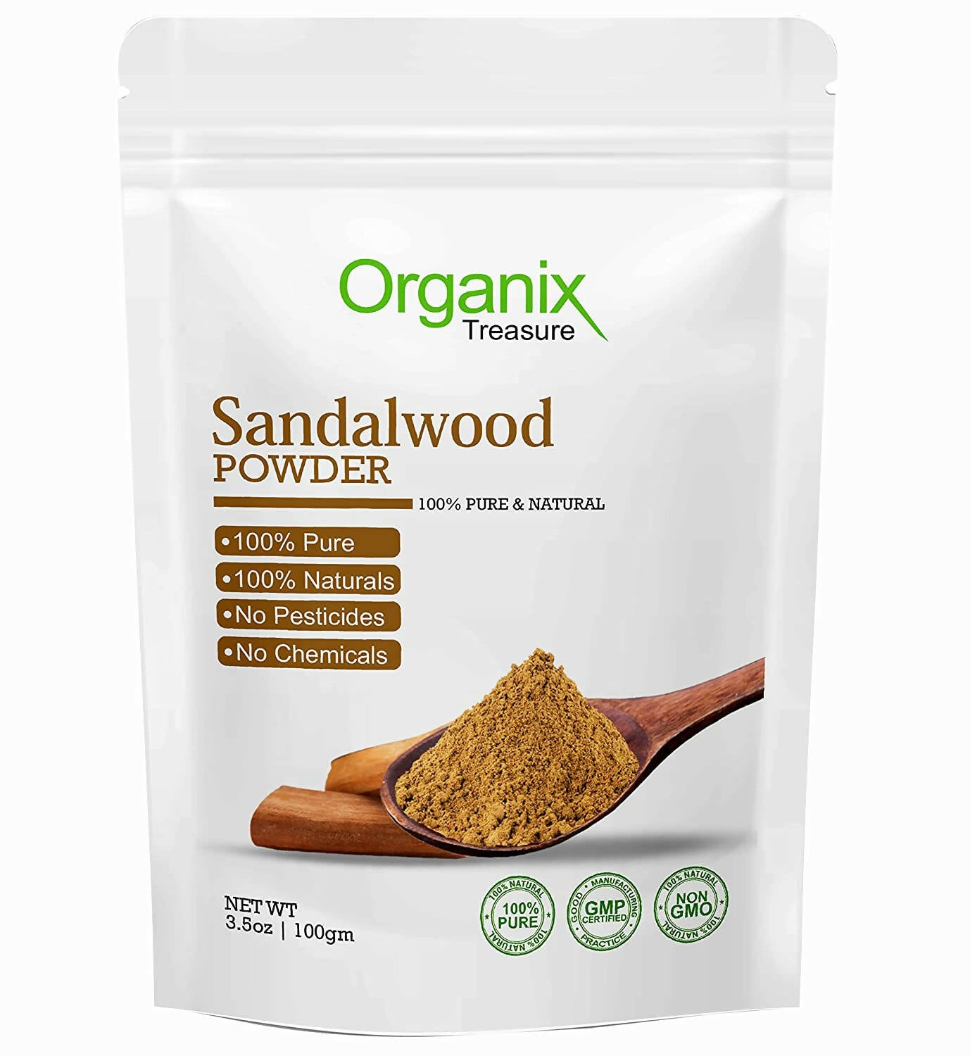 Organix Treasure Sandalwood Powder - Distacart