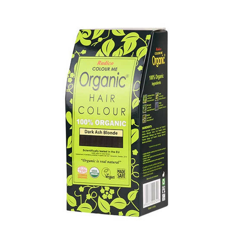 Radico Organic Hair Colour-Dark Ash Blonde - Distacart