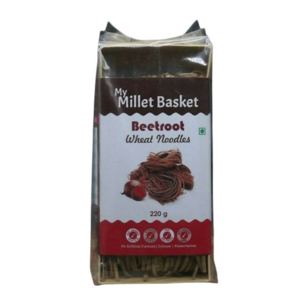 My Millet Basket Beetroot Wheat Noodles - Distacart