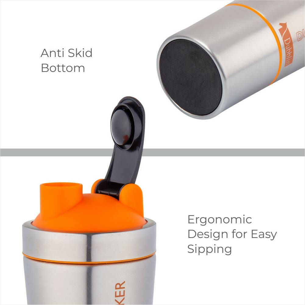 Dubblin Dubb & Shaker Gym Shaker Bottle - Distacart