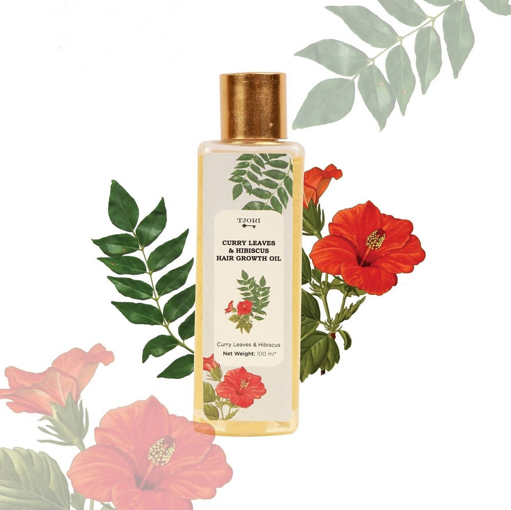Tjori Curry Leaves & Hibiscus Hair Growth Oil