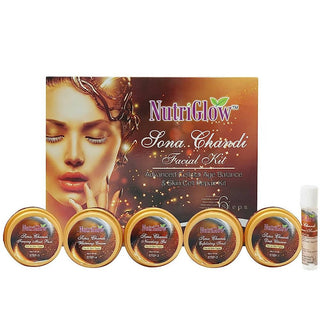 NutriGlow Sona Chandi Facial Kit - Distacart
