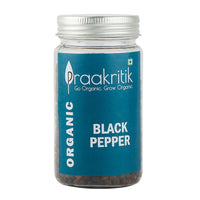 Thumbnail for Praakritik Organic Black Pepper Whole - Distacart