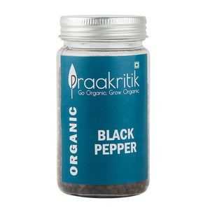 Praakritik Organic Black Pepper Whole - Distacart