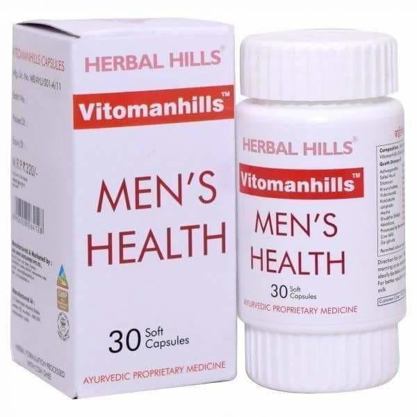 Herbal Hills Ayurveda Vitomanhills Capsules