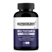 Thumbnail for Nutracology Multivitamin for Men for Energy Strength & Stamina Tablets - Distacart