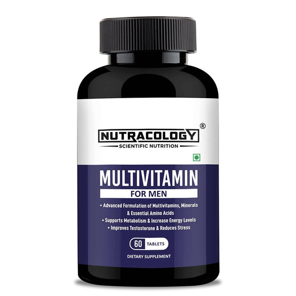 Nutracology Multivitamin for Men for Energy Strength & Stamina Tablets - Distacart