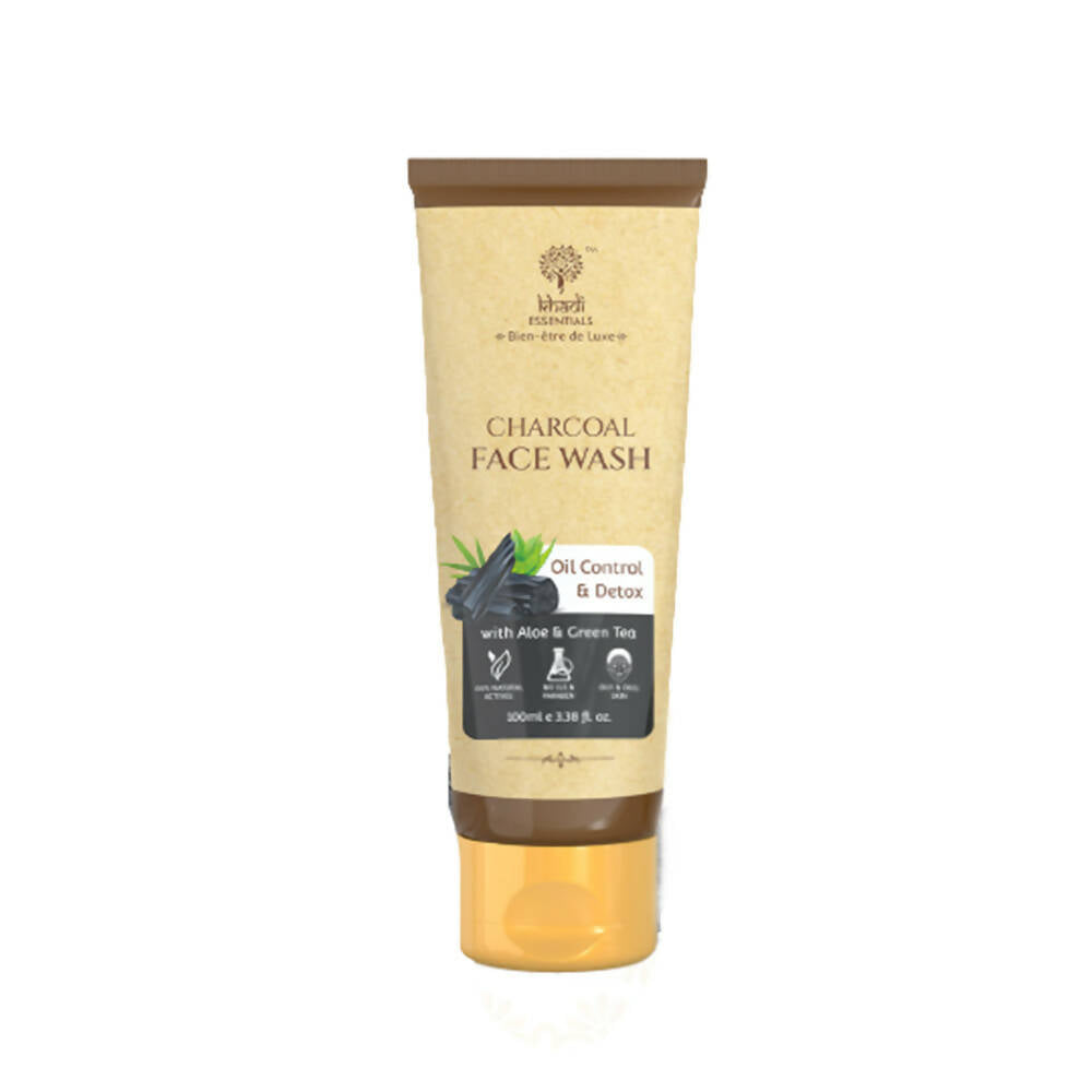 Khadi Essentials Activated Charcoal Face Wash - Distacart