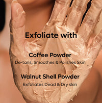 Thumbnail for mCaffeine Shimmer Body Scrub with Coffee - Distacart