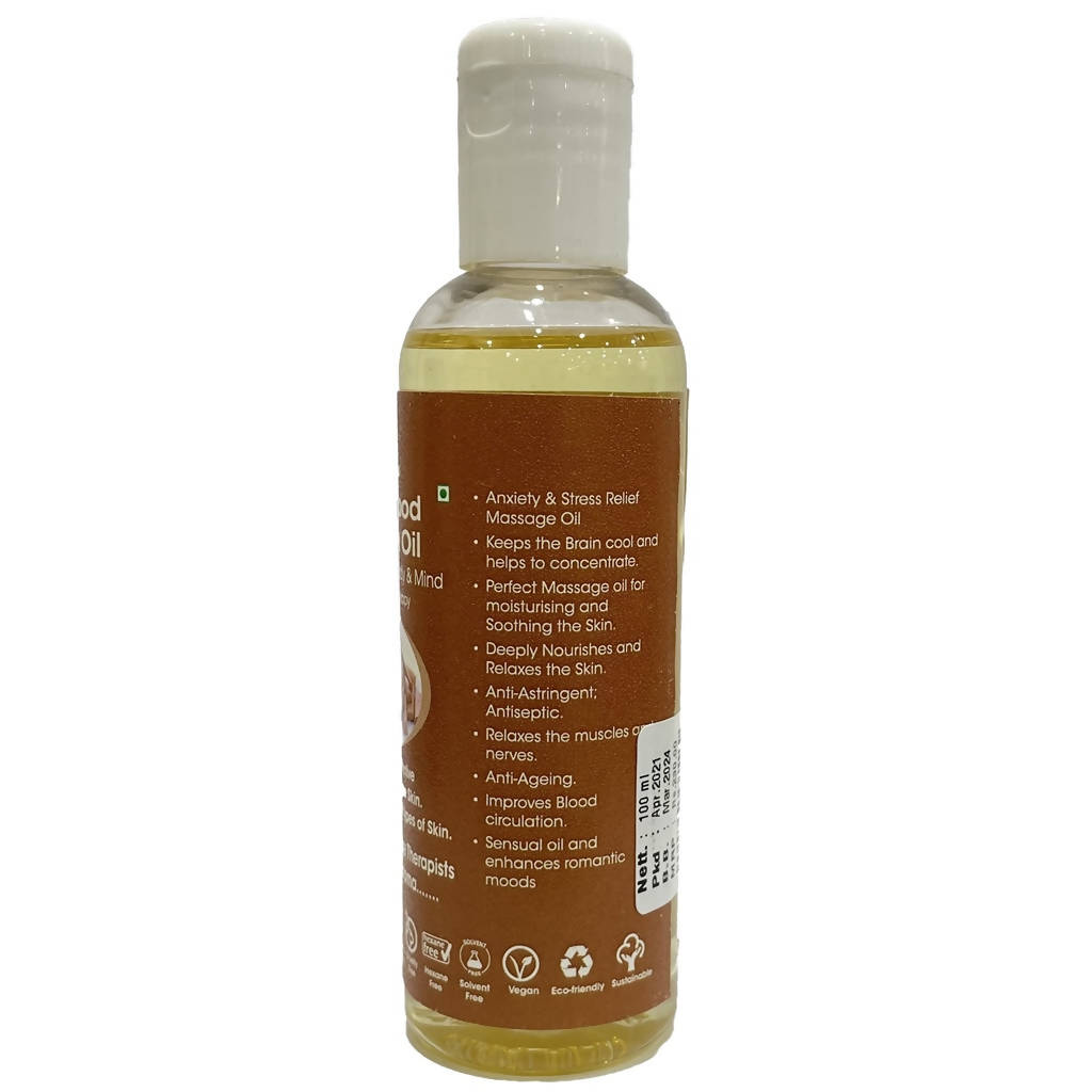 Teja Organics Sandalwood Massage Oil