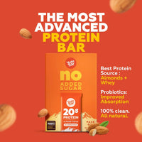 Thumbnail for Yoga Bar Almond Fudge No Added Sugar Protein Bars