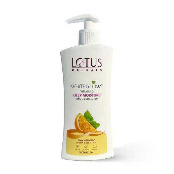 Lotus Herbals WhiteGlow Vitamin C Deep Moisture Hand & Body Lotion - Distacart