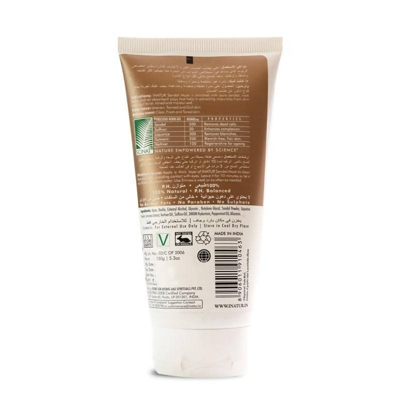 Inatur Sandal Face Mask