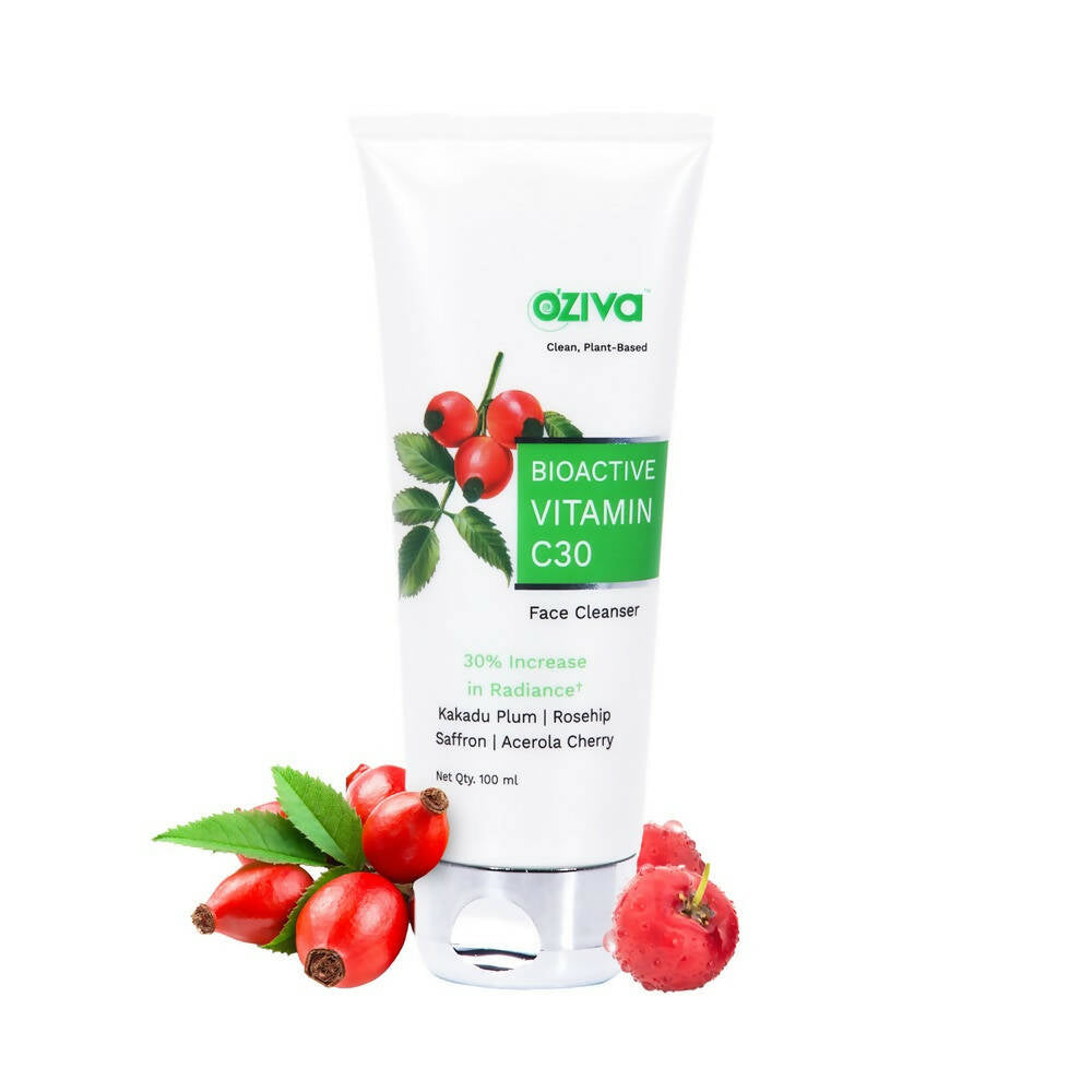 OZiva Bioactive Vitamin C30 Face Cleanser - Distacart