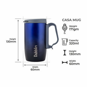 Dubblin Casa Stainless Steel Mug - Distacart