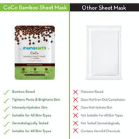 Thumbnail for Mamaearth CoCo Bamboo Sheet Mask with Coffee & Cocoa for Skin Awakening