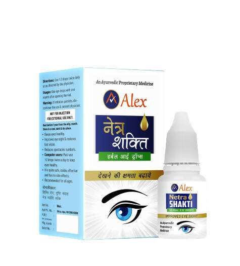 Alex Netra Shakti Herbal Eye Drops - Distacart