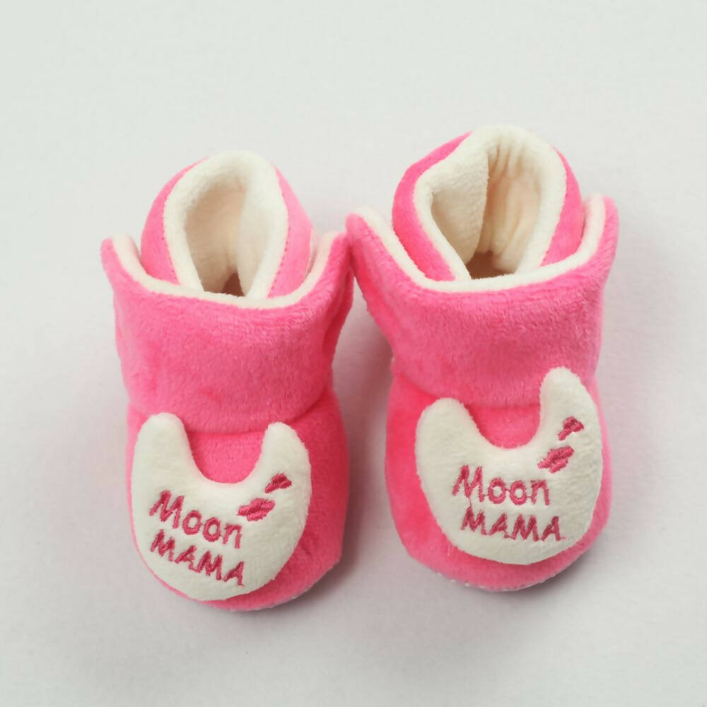 Tiny Bugs For Boys & Girls Baby Winter Booties - Pink - Distacart