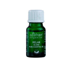 Azafran Organics Relax Blend Pure Essential Oil - Distacart