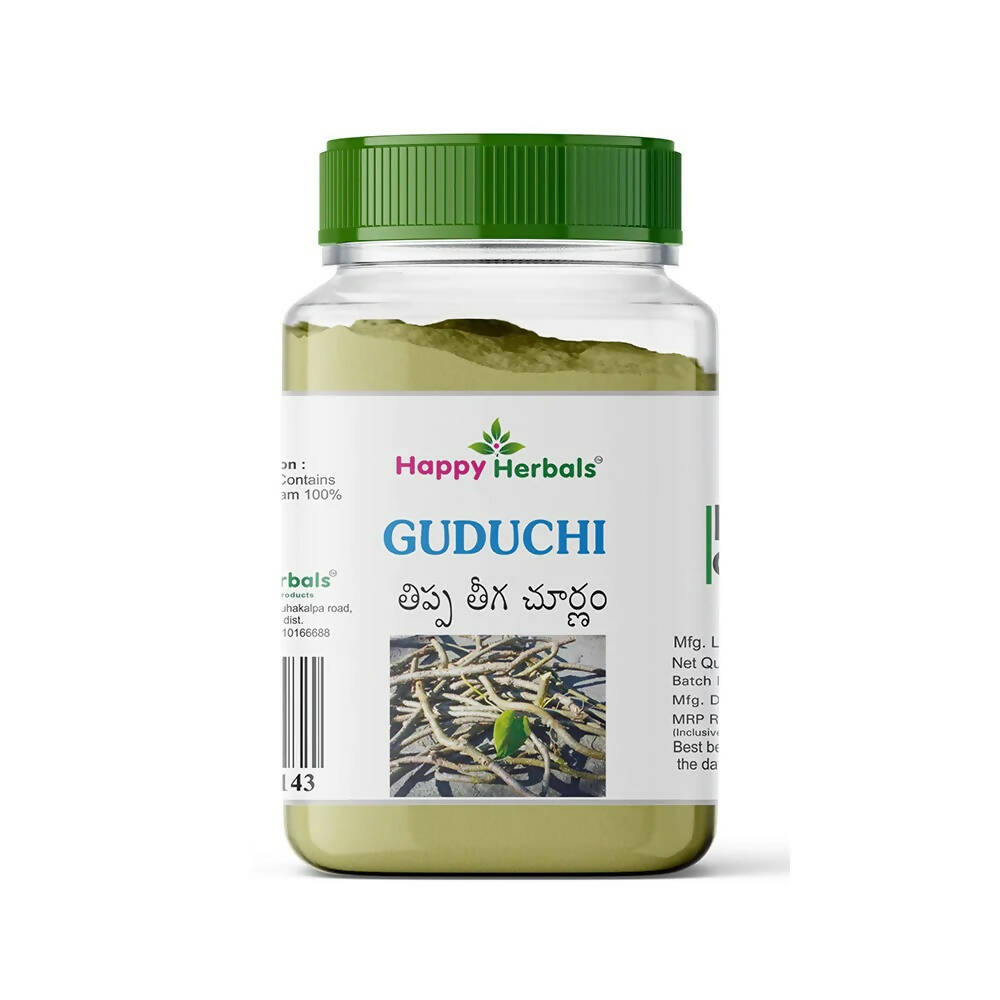 Happy Herbals Guduchi Churnam - Distacart