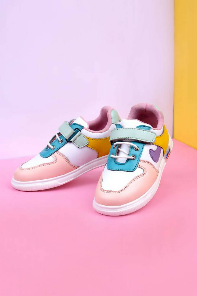 Tiny Bugs Unisex Color Block Sneakers - Multi - Distacart
