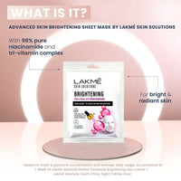 Thumbnail for Lakme Skin Solutions Brightening Sheet Mask - Distacart