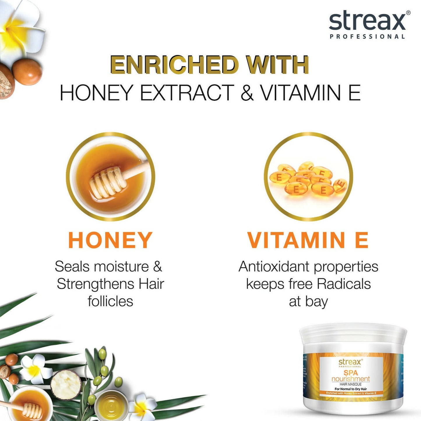Streax Professional Spa Nourishment Hair Mask - Distacart