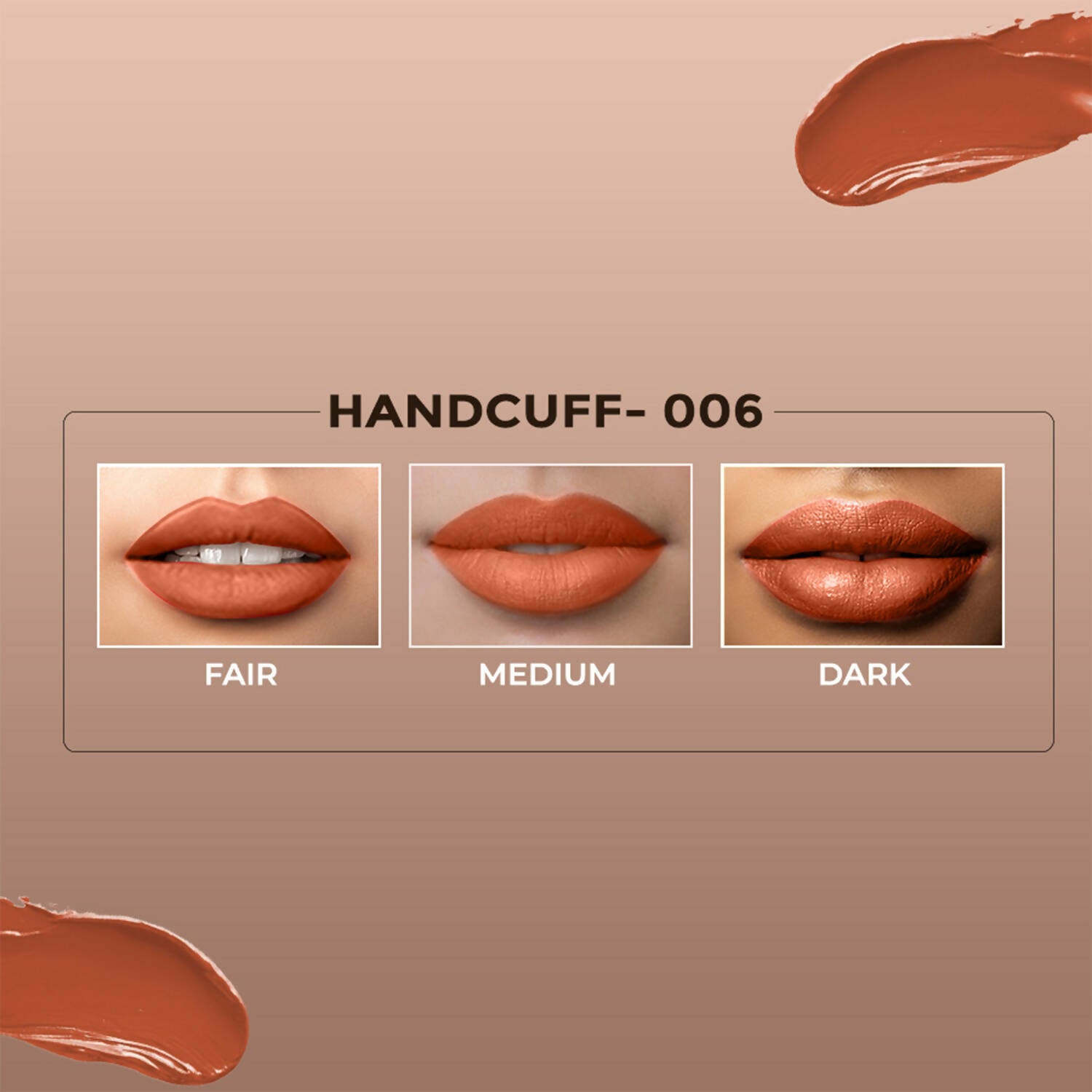Colorbar Powerkiss Vegan Matte Lipcolor- Handcuff - Distacart