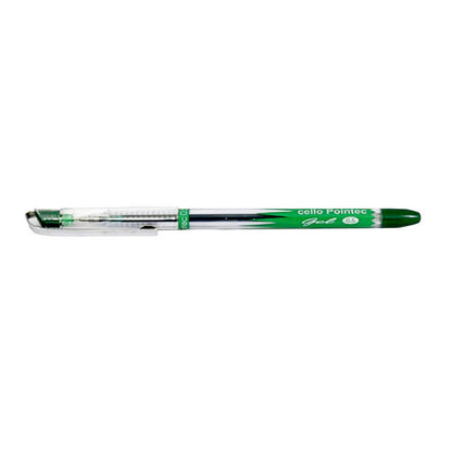 Cello Pointec Green, Black & Blue Gel Pens