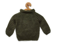 Thumbnail for Chutput Kids Green Parrot Design Solid Pullover For Baby Boys Sweater For Baby Boys - Distacart